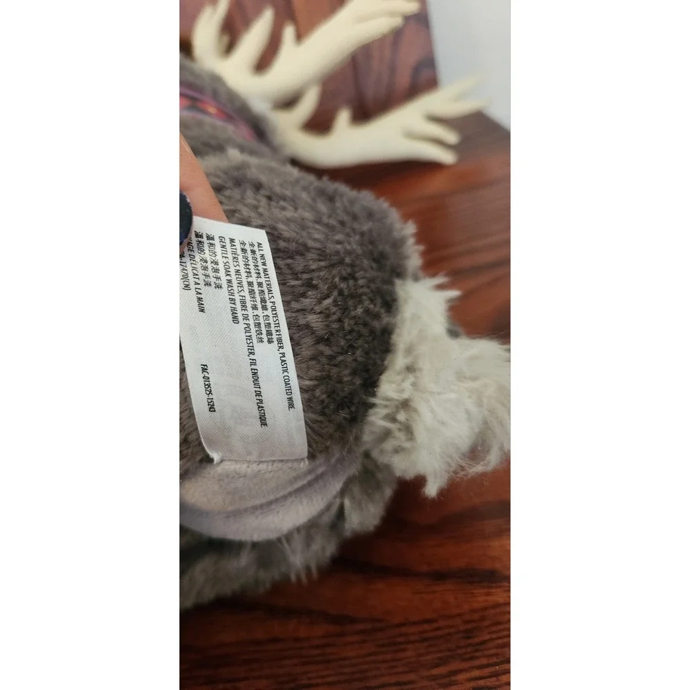 Disney Parks Frozen Sven‎ Grey Reindeer Sitting Plush 11 inch